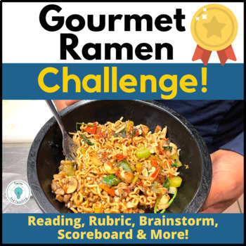 Preview of Gourmet Ramen Challenge for FACS and Culinary Arts Life Skills FCS - Food Labs