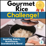 Gourmet Rice Challenge for FACS and Culinary Arts Life Skills FCS