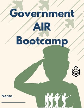 Preview of Government AIR Bootcamp Student Workbook