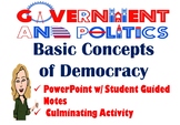 Government Basic Concepts of Democracy PowerPoint with Gui