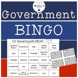 Government Bingo- Third Grade Social Studies