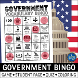 Branches of Government Bingo Game