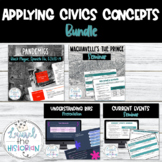 Government Bundle: Applying Political Concepts *Editable*