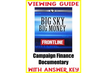 Preview of Government Civics Campaign Finance PBS Big Sky Big Money Documentary  KEY