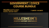 Government/Civics Course Bundle