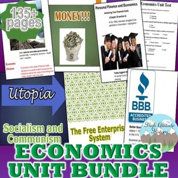 Preview of Economics Unit Bundle (Government)