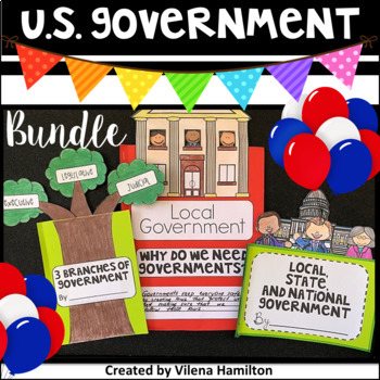 Preview of Government Interactive Lapbooks Bundle