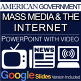 Government: Mass Media & the Internet PowerPoint / Google 