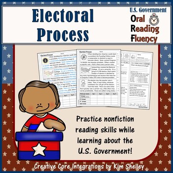 Preview of Government Nonfiction Fluency - Electoral Process