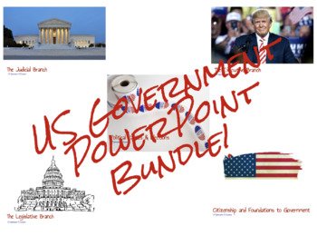 Preview of Complete U.S. Government PowerPoint Bundle