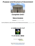 Government Purpose, Structure and Limitations COMPLETE UNIT