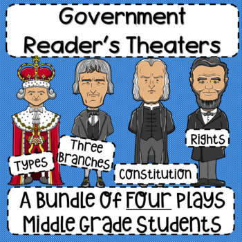 Preview of Government Reader's Theater Bundle!