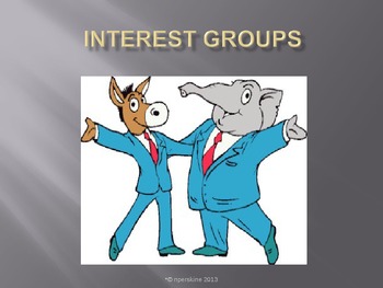 Preview of Government: Special Interest Group PowerPoint Presentation