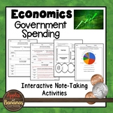 Government Spending - Interactive Note-taking Activities
