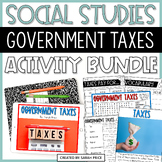 Government Taxes Worksheets and Digital Activity Bundle