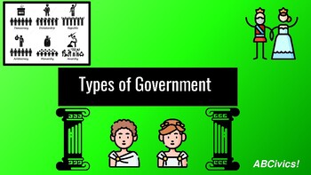 Preview of Government Unit Lecture Notes: ABCivics!