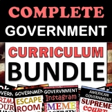 Preview of Government and Civics Full Curriculum - Full Semester - Google Drive