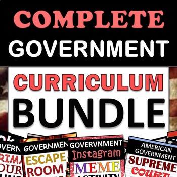 Preview of Government and Civics Full Curriculum - Full Semester - Google Drive
