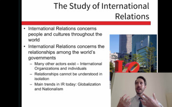 Preview of Government and Economics Lesson 1- The Globalization of International Relations