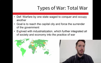Preview of Government and Economics Lesson 10- International Conflict Part 1