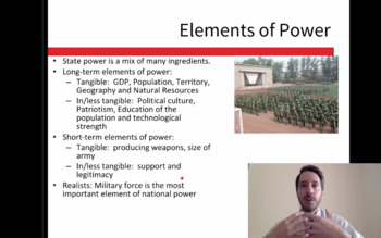 Preview of Government and Economics Lesson 3- Power Politics Part 1