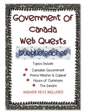 Government of Canada Web Quests