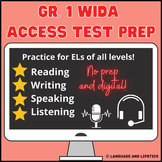 Gr. 1 WIDA ACCESS 2.0 ESL Test Prep: Set 1