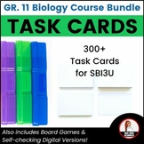 Gr. 11 Biology Ontario SBI3U Review Task Cards