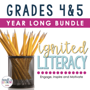 Preview of Gr. 4&5 Ignited Literacy Reading/Writing - ONTARIO Curriculum Full Year BUNDLE