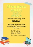 Gr 5 Wonders 2017: Unit 1 Week 4 Weekly Reading Test/GOOGL