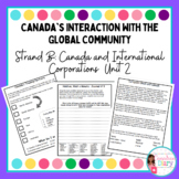 Grade 6 Ontario Social Studies - Strand B:Canada and Inter