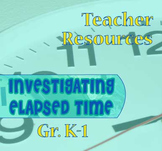 Gr. K-1 TEACHER RESOURCES for Lessons 1-13