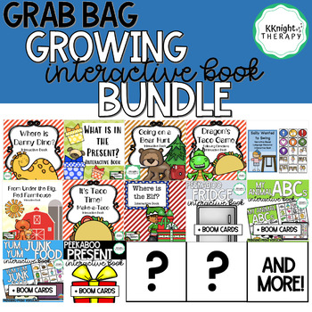 Preview of Grab Bag! Interactive Book BUNDLE