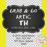 Grab & Go Artic-No Print Articulation "TH"
