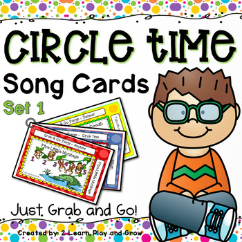 Preview of Fingerplays and Songs for Early Childhood Circle Time Morning Meeting - Set 1