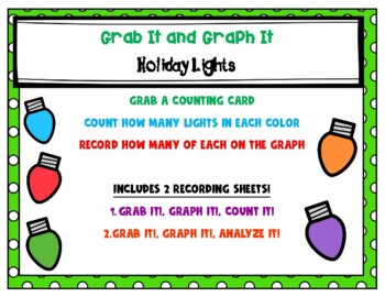 Preview of Grab & Graph the Holiday Lights!