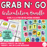 Grab N' Go Articulation BUNDLE {Early & Later Developing Sounds}