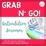 Grab N' Go Articulation Screener