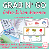 Grab N' Go Articulation Screener