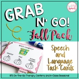 Grab N' Go Fall Pack for Speech and Language