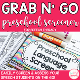 Grab N' Go Preschool Language Screener