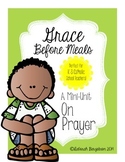 Grace Before Meals Prayer Activity Packet
