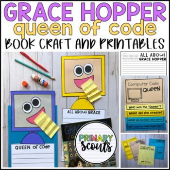 Preview of Read Aloud Craft Grace Hopper Queen of Computer Code