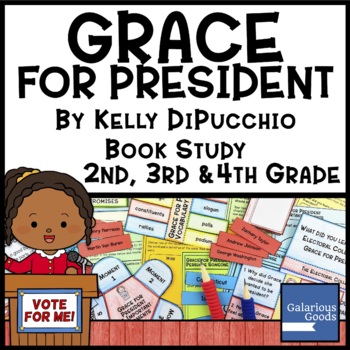 Preview of Grace for President by Kelly DiPucchio - Book Study