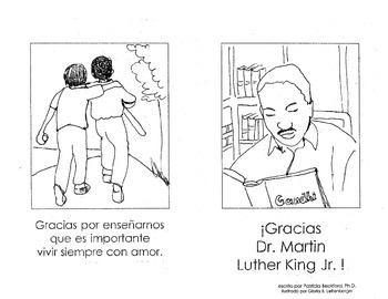 Preview of Gracias Dr. Martin Luther King Jr.