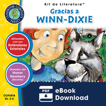 Preview of Gracias a Winn-Dixie - Kit de Literatura Gr. 3-4