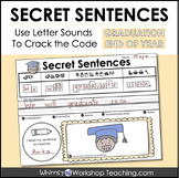 Grad / End Of Year Secret Sentences Practice Worksheets Ac