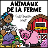 Grade 1-2 Core French Farm Animals Unit / Les Animaux De L