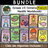 Grade 1/2 Ontario FRENCH HEALTH Workbooks