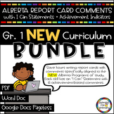 NEW Grade 1 Curriculum: Alberta Report Card Comments | Edi